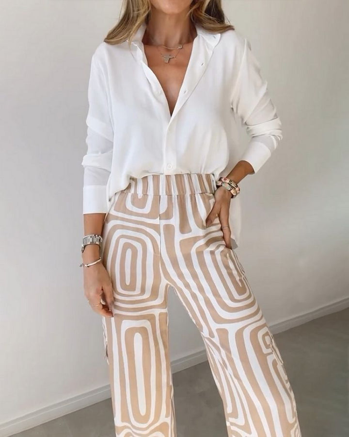 CANDELA - SHIRT AND PANTS 2 PIECE SET