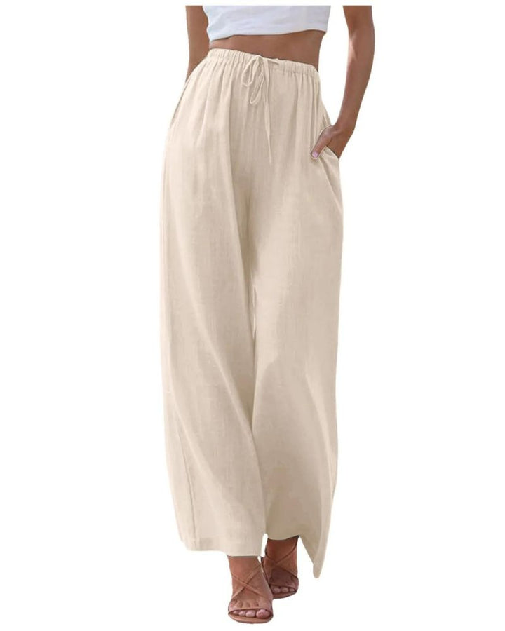 SARALI - COMFY LINEN AND COTTON PANTS