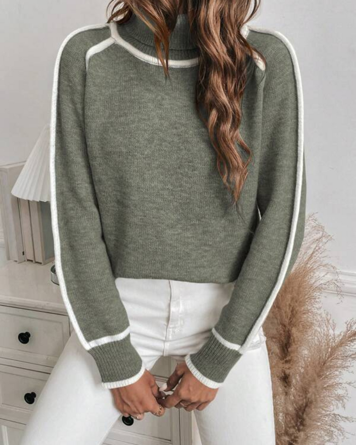 ALMA - ELEGANT KNIT PULLOVER