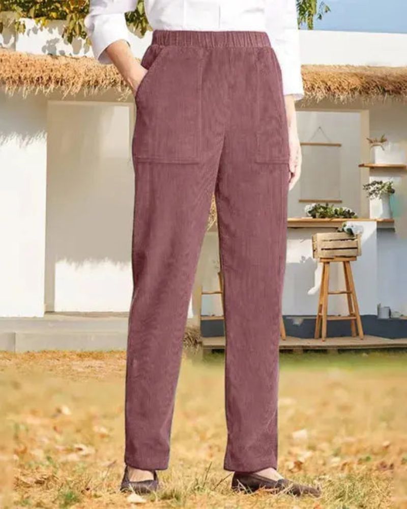 SIRAE - Corduroy leisure pants