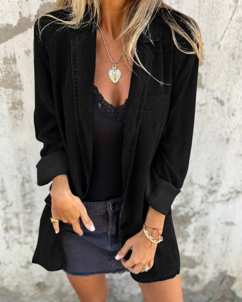 MIREIA - CASUAL DENIM JACKET