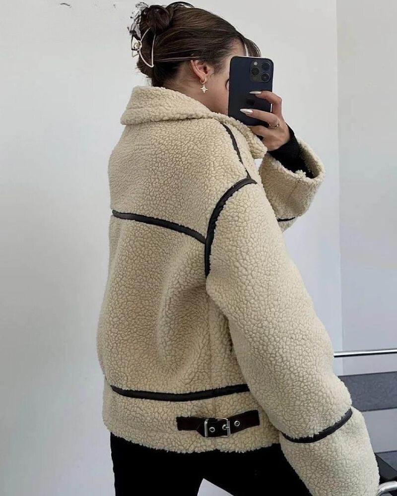 DEMIRA - STYLISH TEDDY JACKET