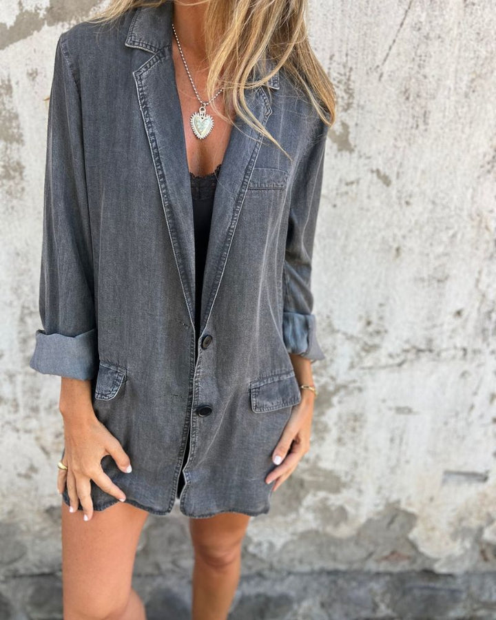 MIREIA - CASUAL DENIM JACKET